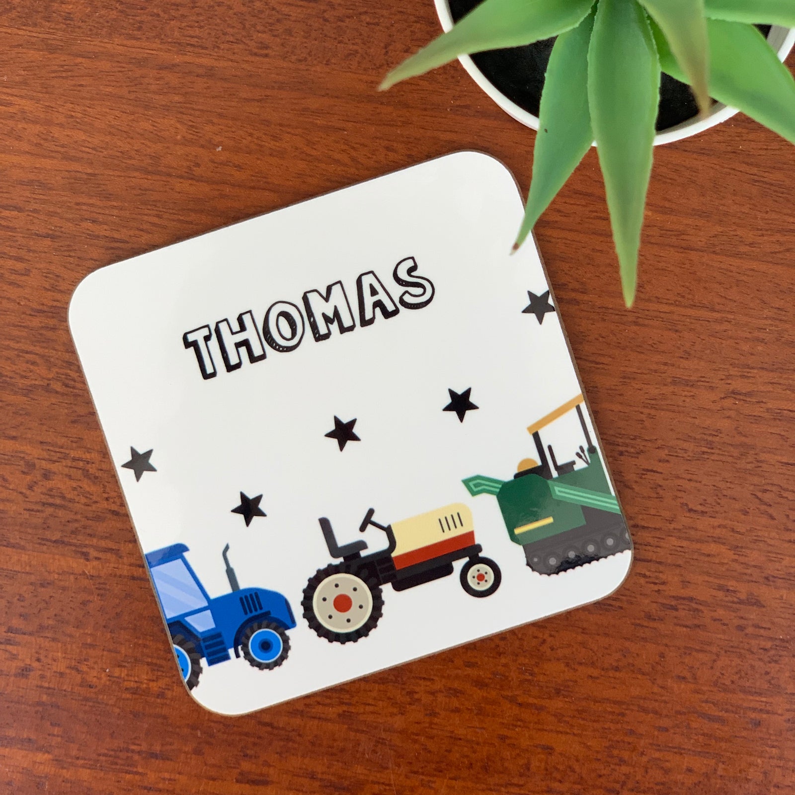 Tractors Coaster - Hendog Designs