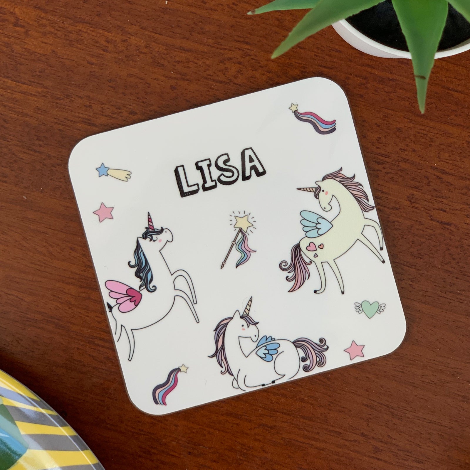 Unicorns Coaster - Hendog Designs