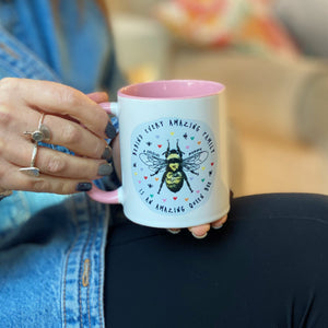 Queen Bee Personalised Mug For Mum Or Grandma