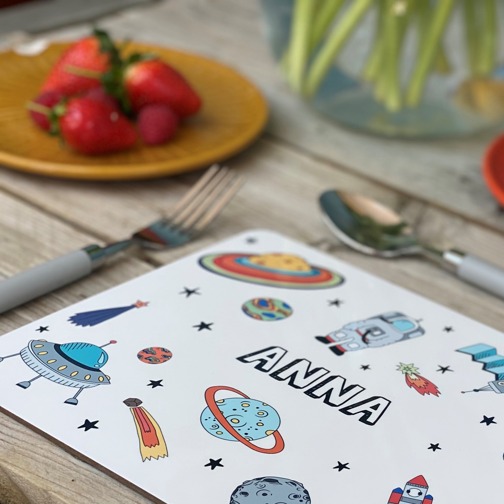 Space Theme Placemat - Hendog Designs