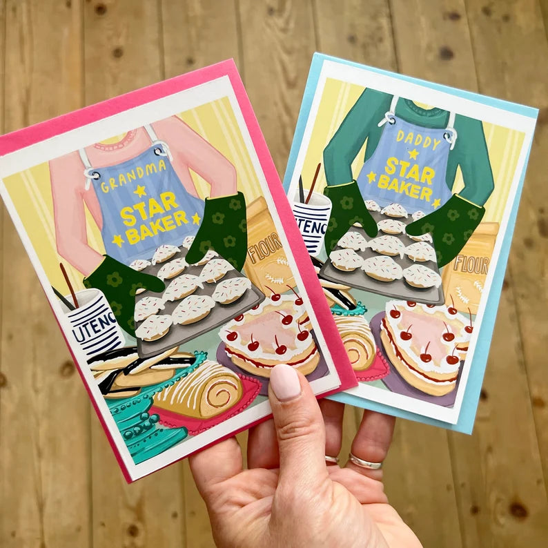 Star Baker Greeting Card