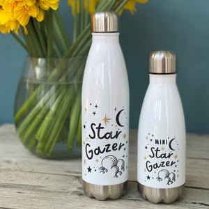 'Star Gazer' Large And Mini Thermal Bottle Set